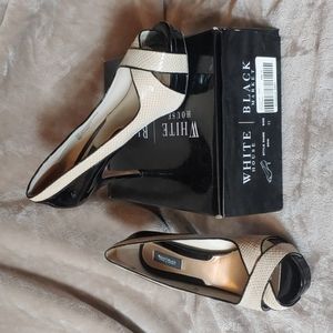 4" WHBM Leather Shoes